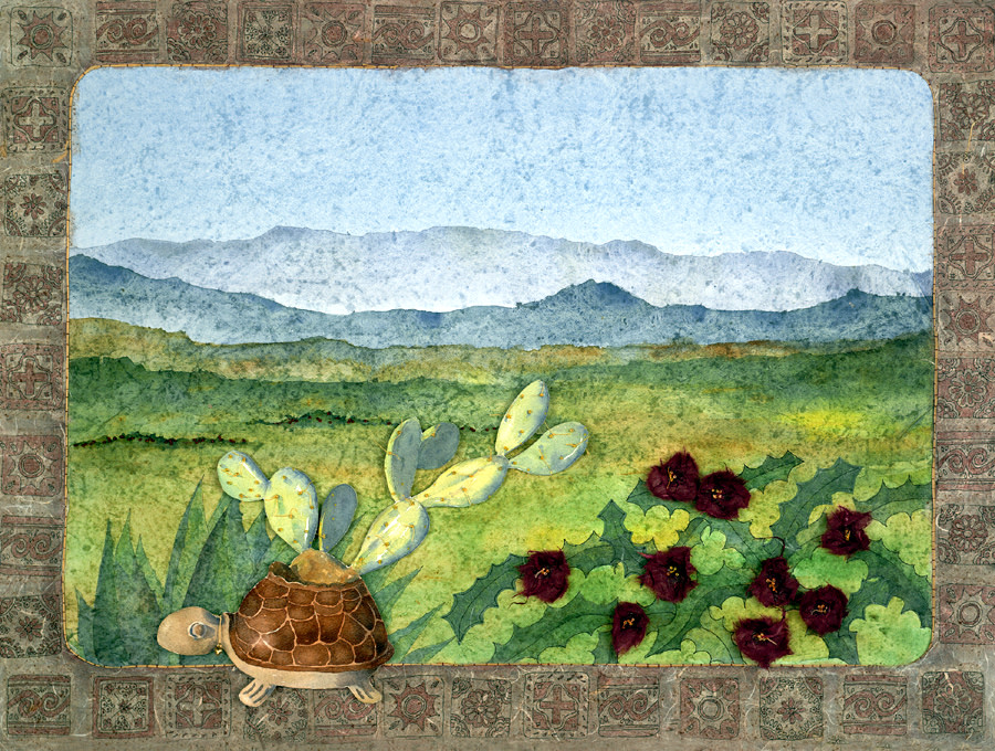 Mexican Turtle by Jane LaFazio 