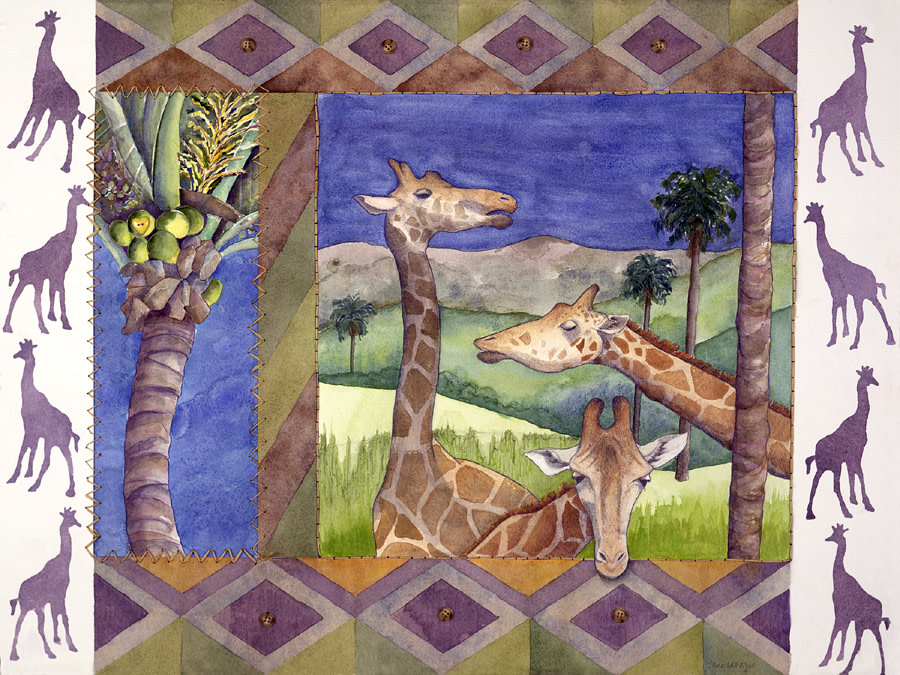 Palm Tree Safari by Jane LaFazio 