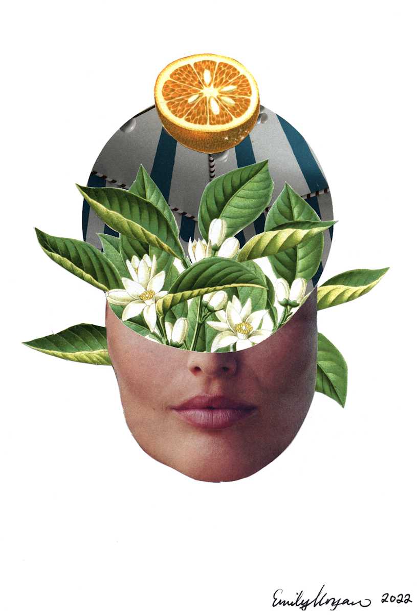 Orange Lips by Emily Morgan 