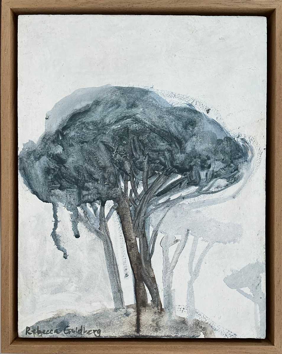 Pine I  (framed in oak) by Rebecca Goldberg, Image 1.