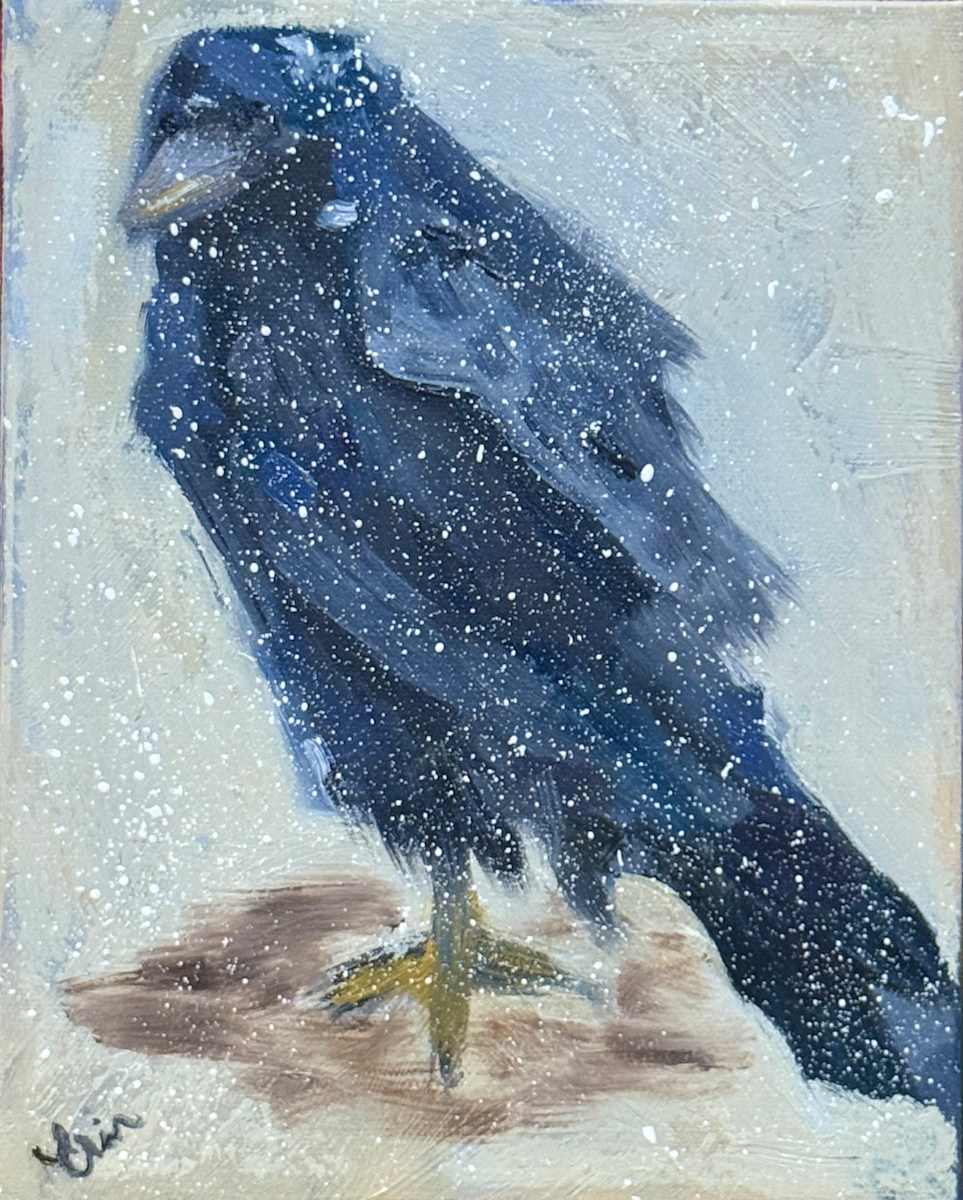 Old Man Raven by Erin Bowling 