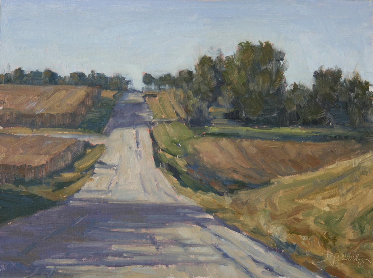 Country Road by Debra Joy Groesser 