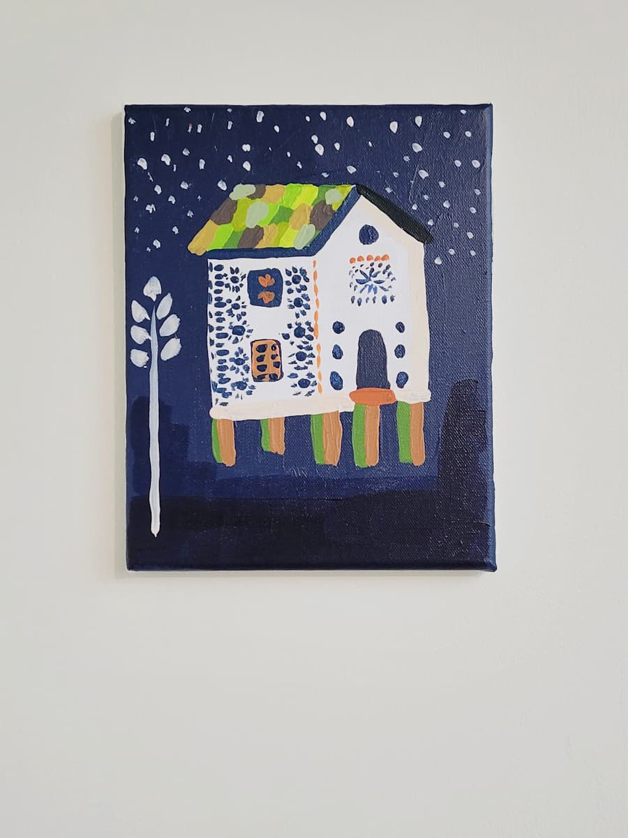 Folk House II by Liz Kelley, Image 1.