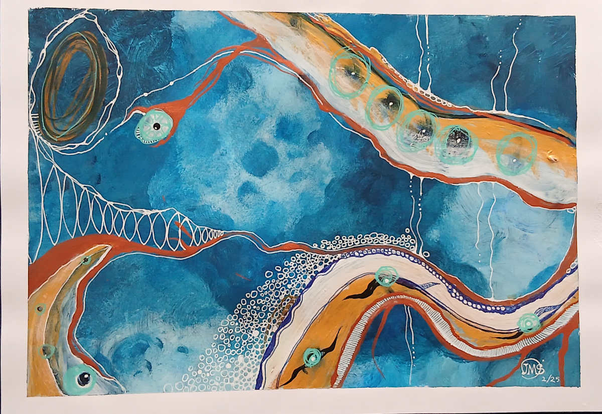 Submerged Pathways by Jennifer Sharman, Image 1.