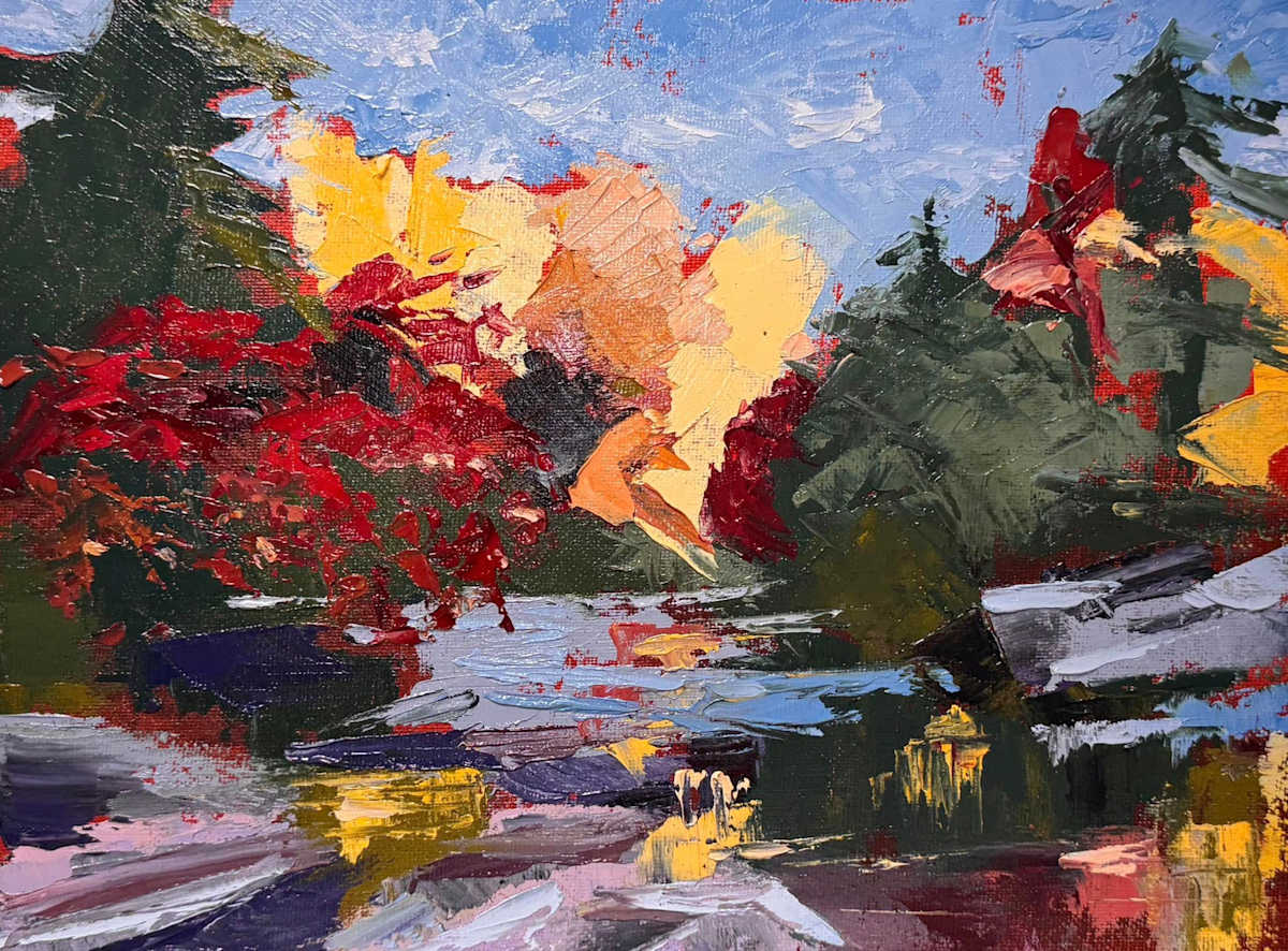 Fall Chaos at Cartecay by Julee Everett  Image: Fall Chaos at Cartecay