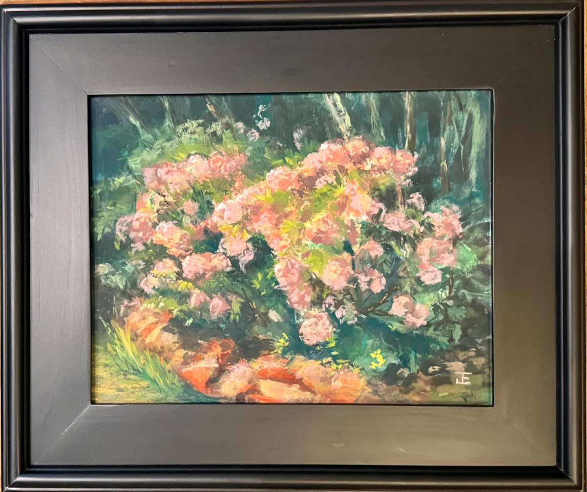 Mountain Blooms by Julee Everett  Image: Mountain Blooms - Framed