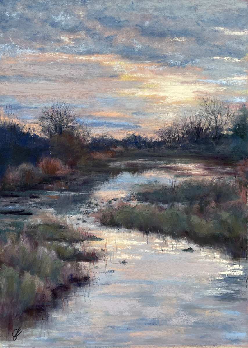 Marsh Sunrise by Julee Everett  Image: Marsh Sunrise