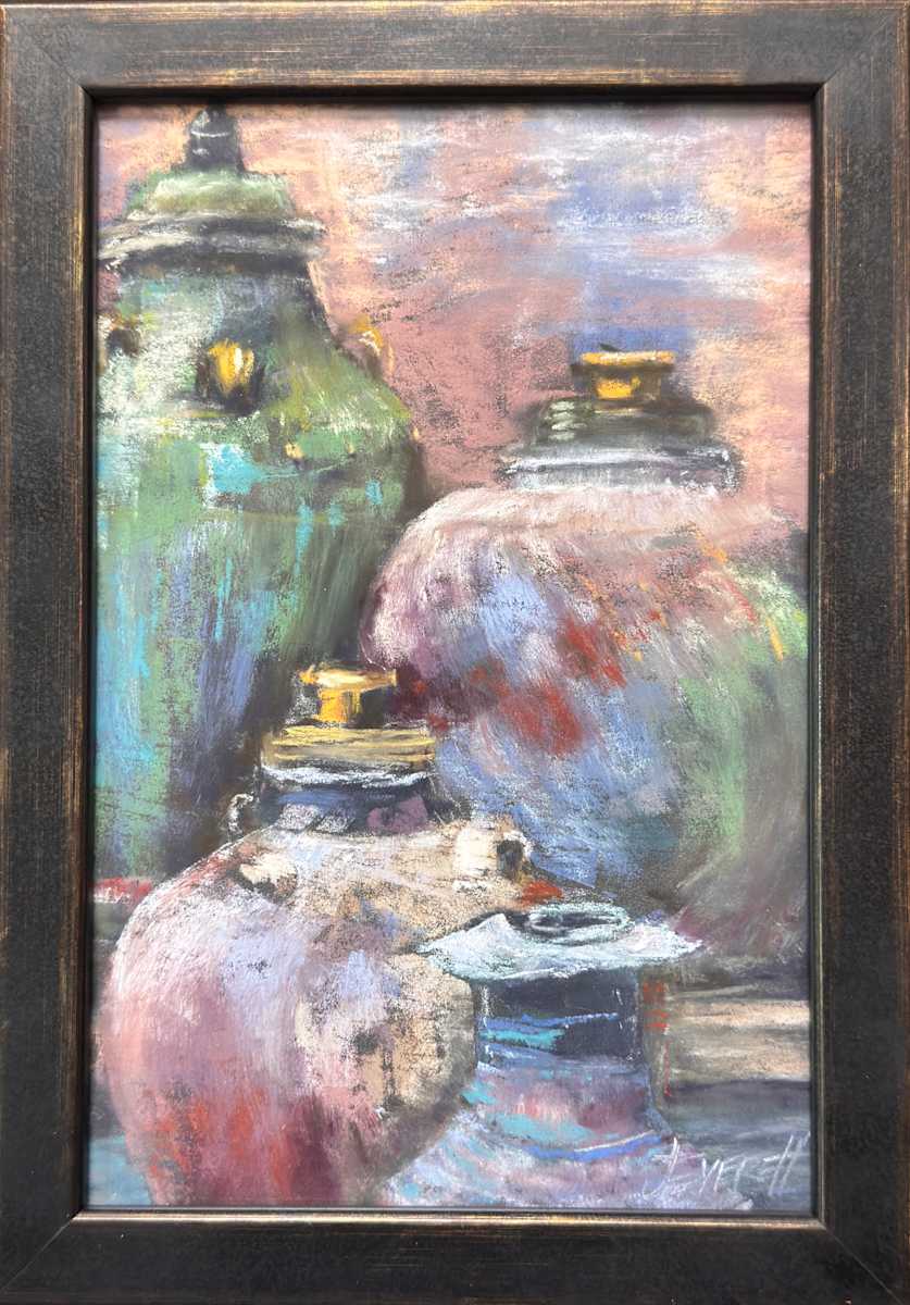 Morrocan Patina II by Julee Everett  Image: Moroccan Patina II - framed