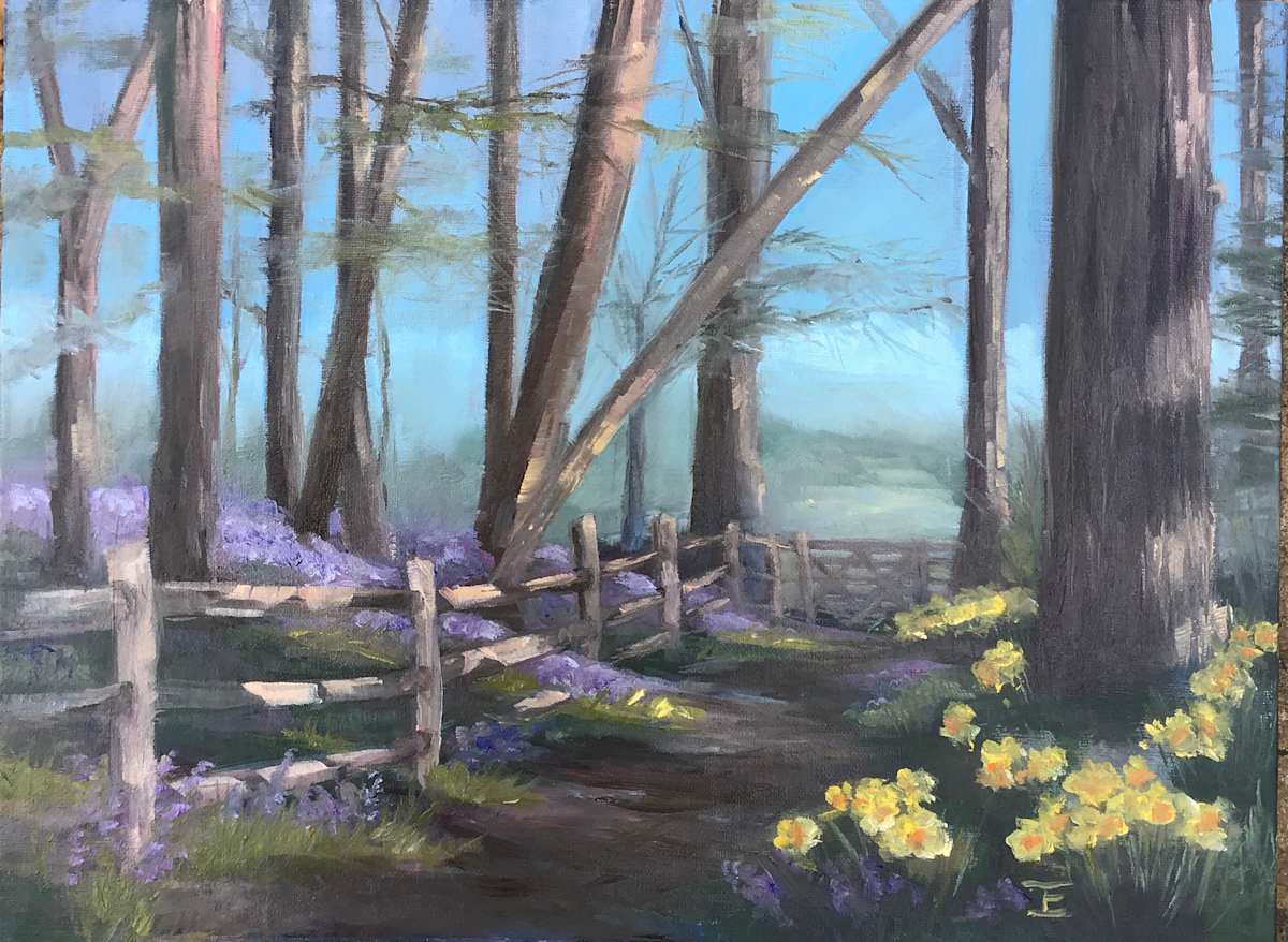 Path to the Overlook by Julee Everett  Image: Path to the Overlook