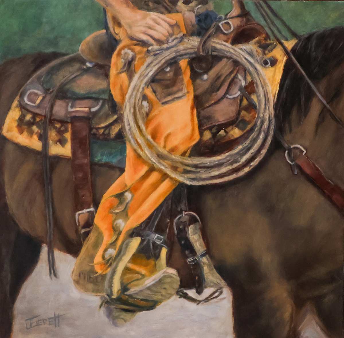 Working by Julee Everett  Image: Working