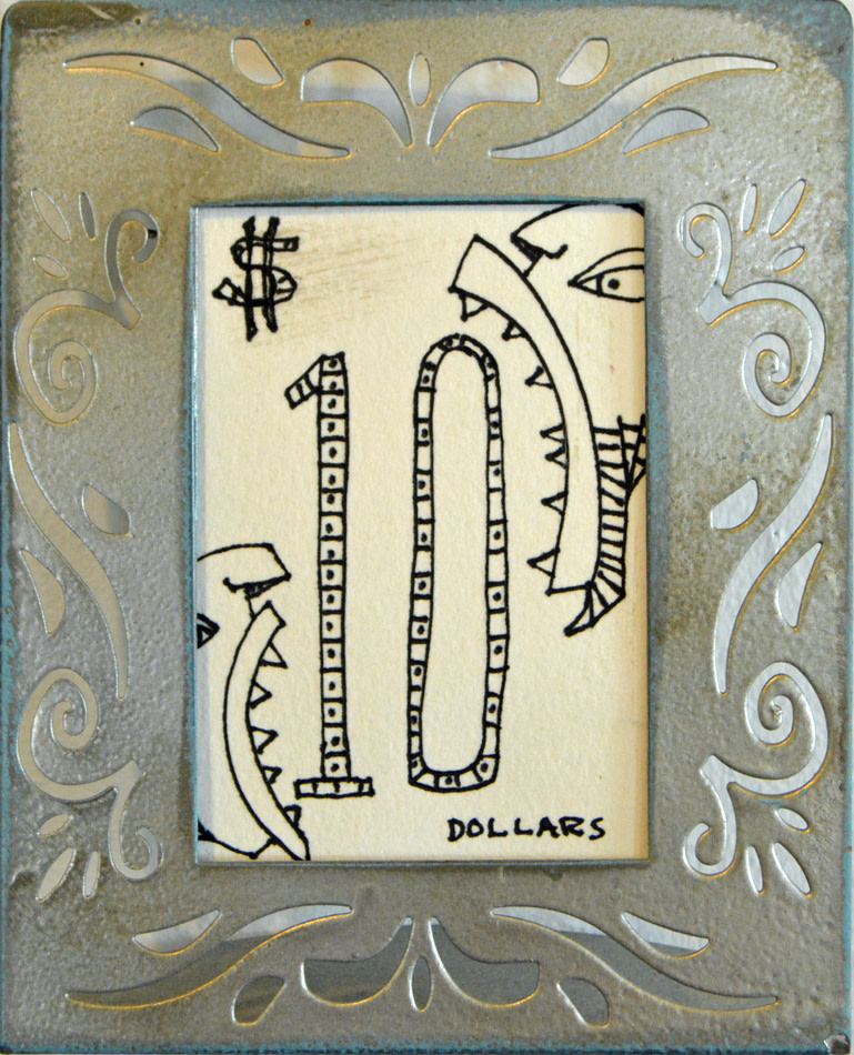 ten dollars by Dougie Padilla 