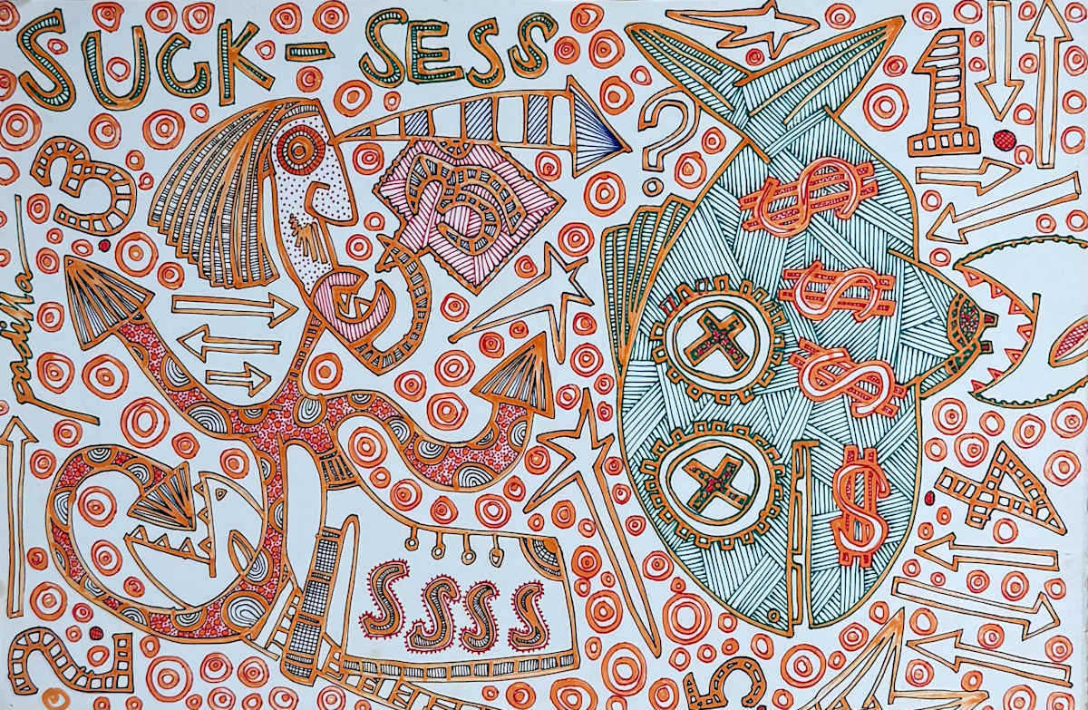 "suck-sess" by Dougie Padilla, Image 1.