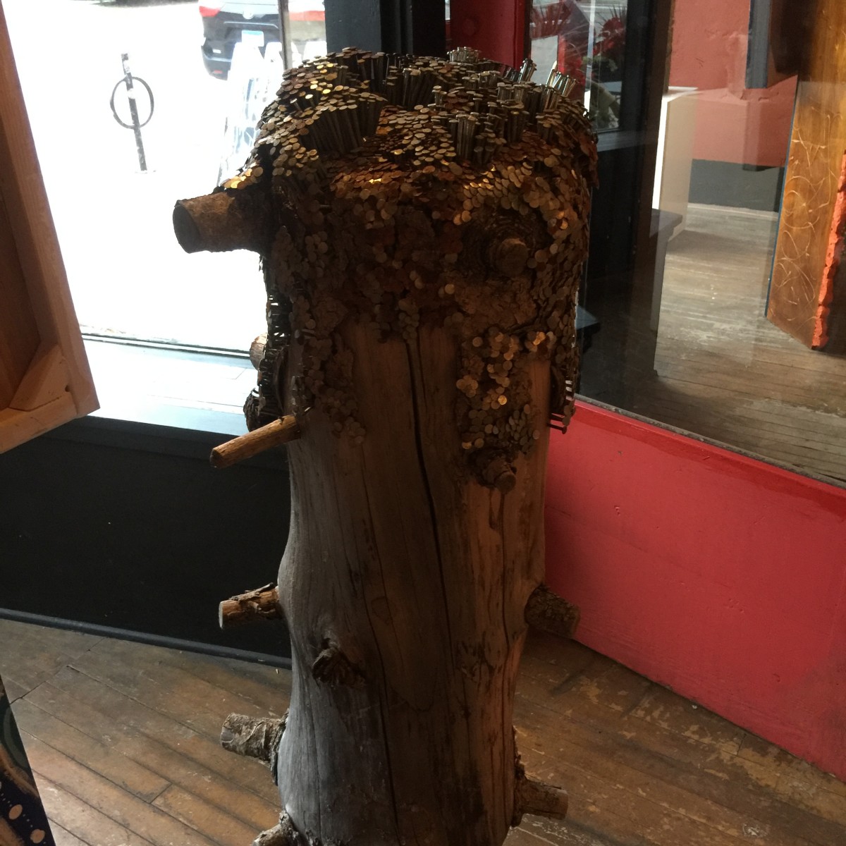 "prayer tree 35' by Dougie Padilla 