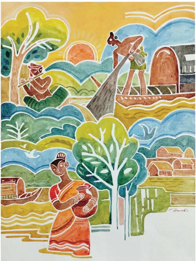 Gram Bangla by Md. Rasel Rana, Image 1.