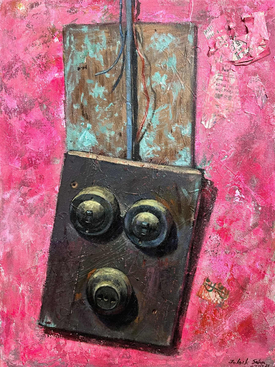 Pink Switchboard by Jolock Saha, Image 1.
