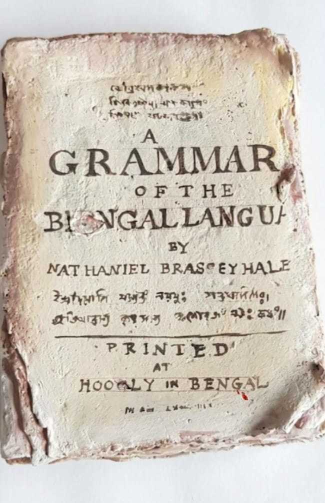 The Lost Grammar by Mukti Bhowmik, Image 1.