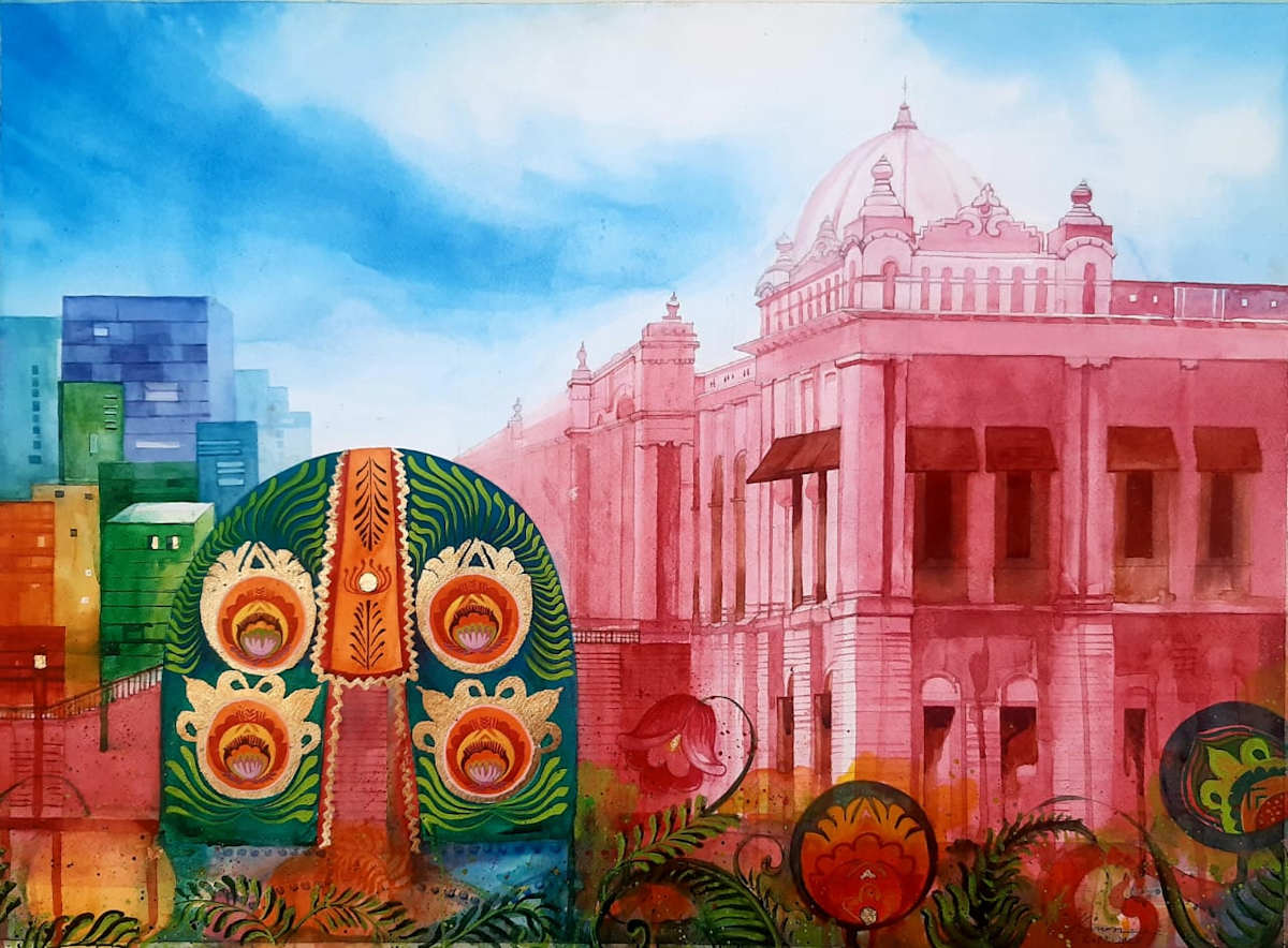 Dhakaia Rickshaw 19 by Shakirun Nahar Kanon, Image 1.