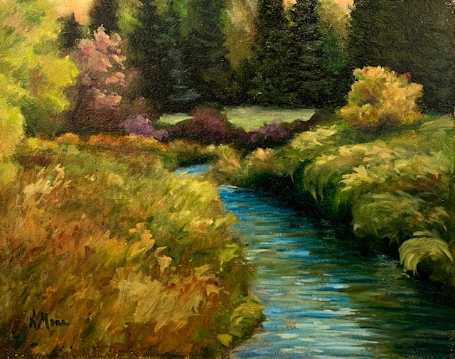 Kin Coulee Stream by Kathy Mann 