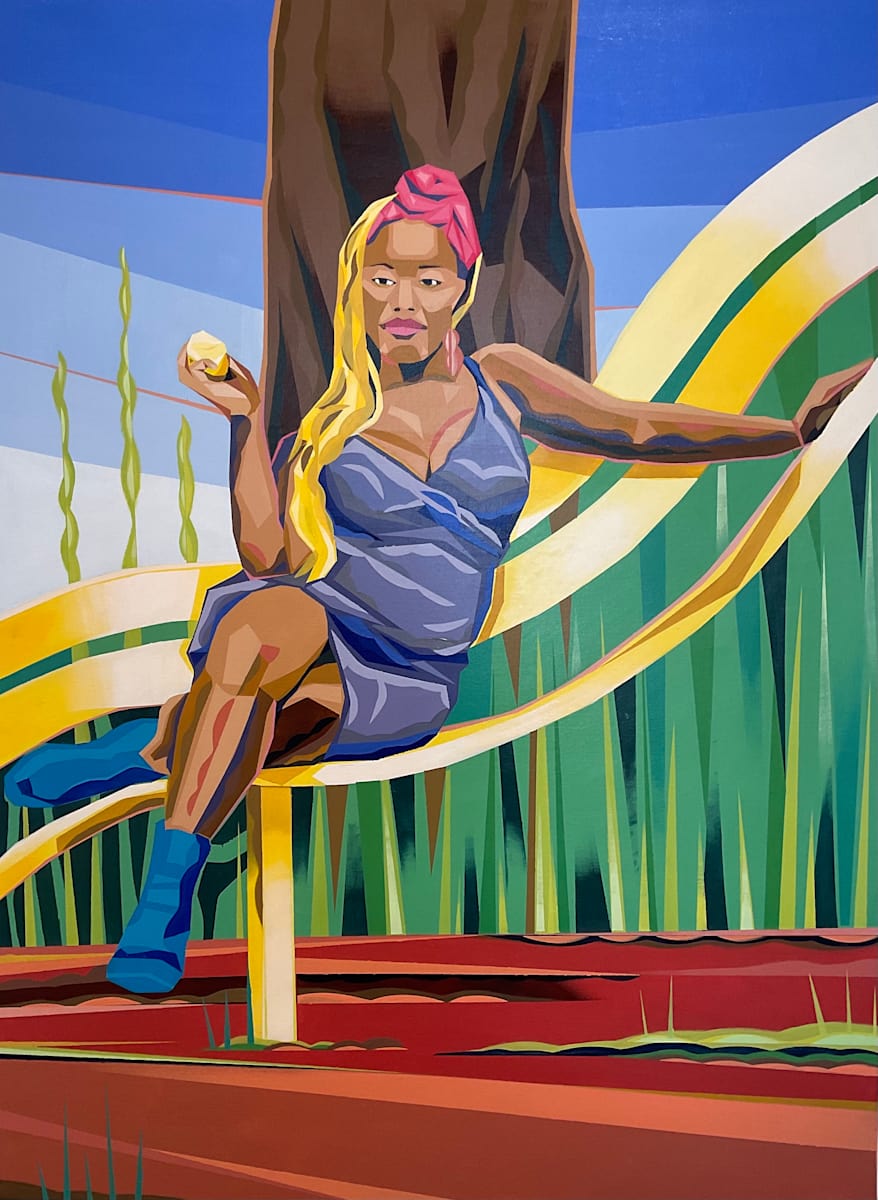 Ebony with Lemon by Israel Solomon, Image 1.