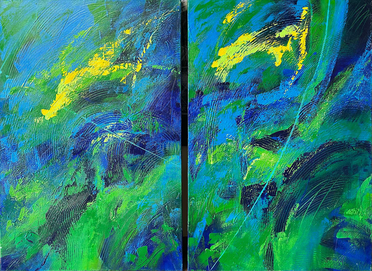 Sunny Blues by Susan Brewer, Image 1.