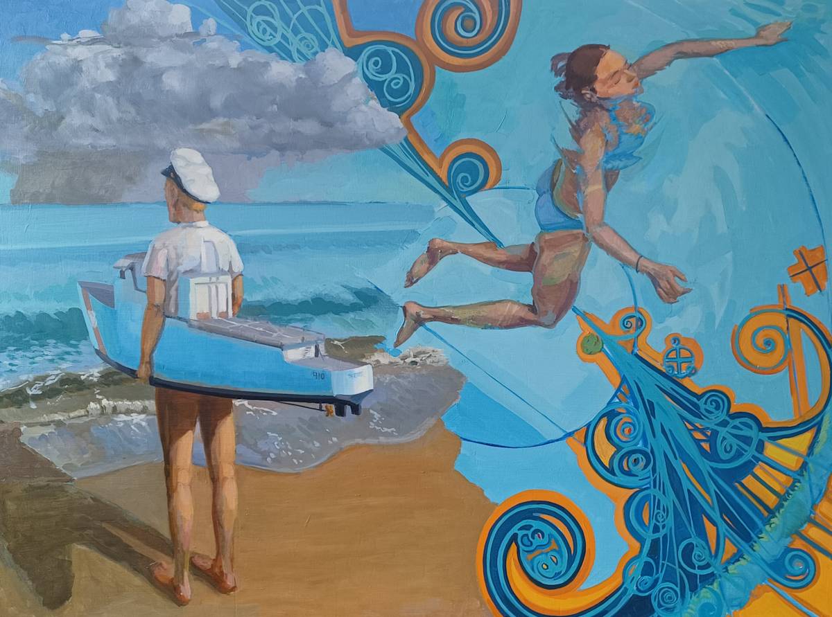 Thetis Calling by John Klinkose, Image 1.