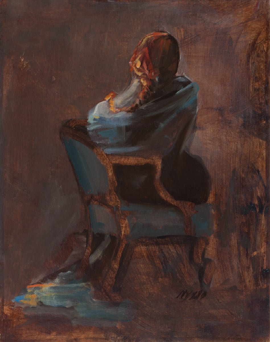 Blue Chair by Donna Lee Nyzio 