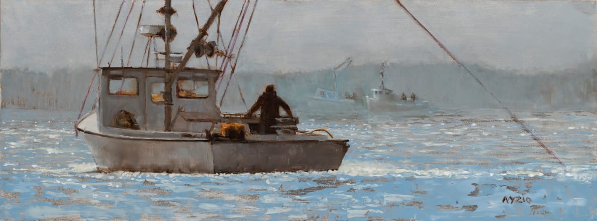 Chesapeake Oyster Dragger by Donna Lee Nyzio, Image 1.