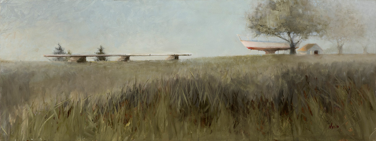 The Mast on the Hill by Donna Lee Nyzio 