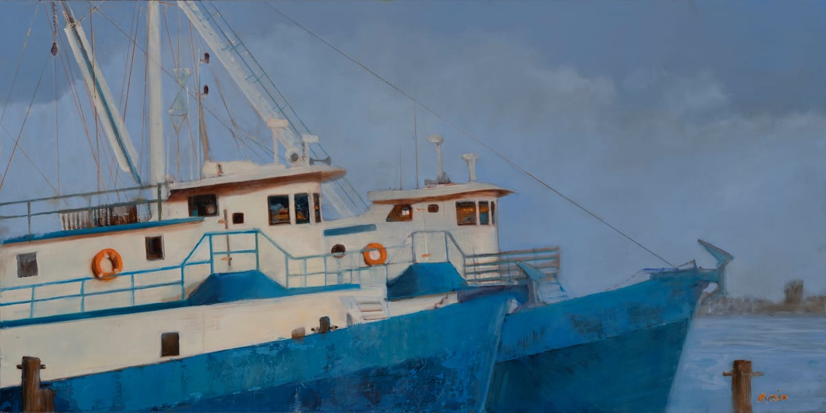 Two Teal Tugs, Image 2.