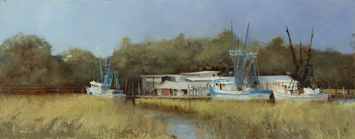Summer Fish House by Donna Lee Nyzio 