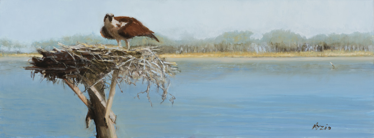 Blue Osprey by Donna Lee Nyzio 