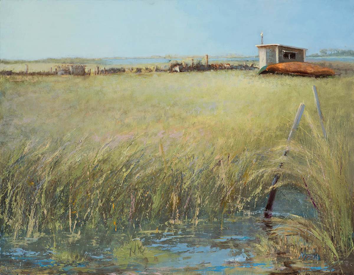 Orange Canoe by Donna Lee Nyzio, Image 1.