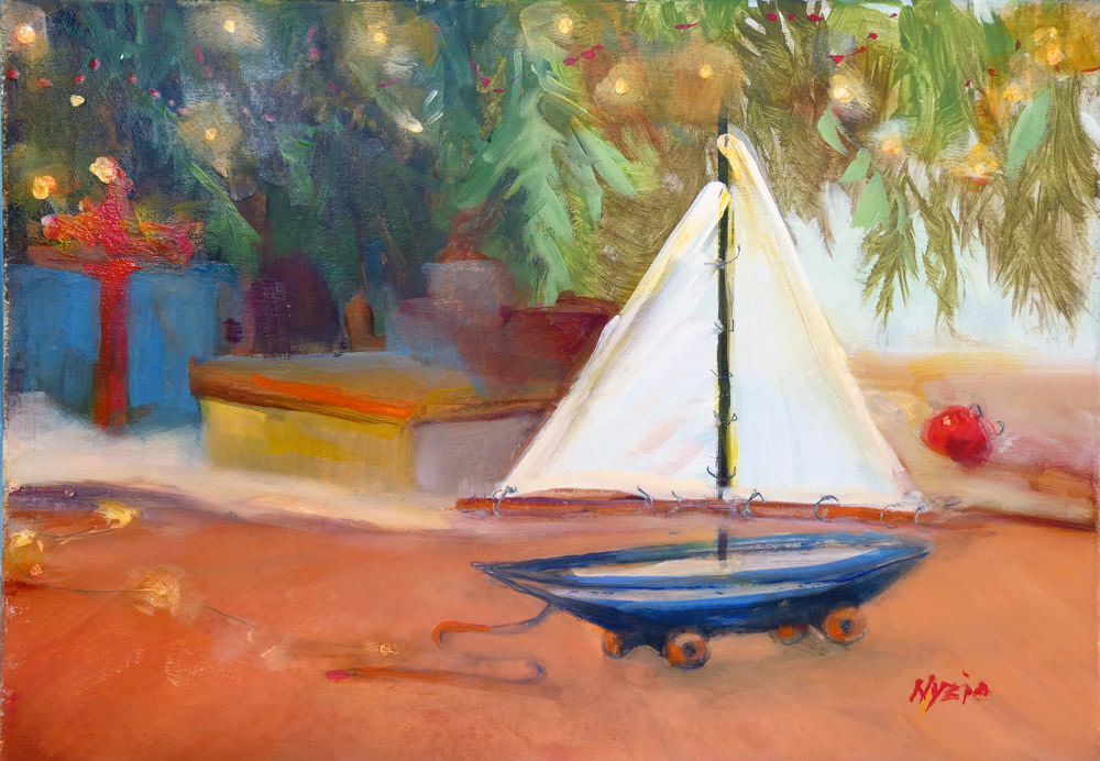 Toy Boat by Donna Lee Nyzio 