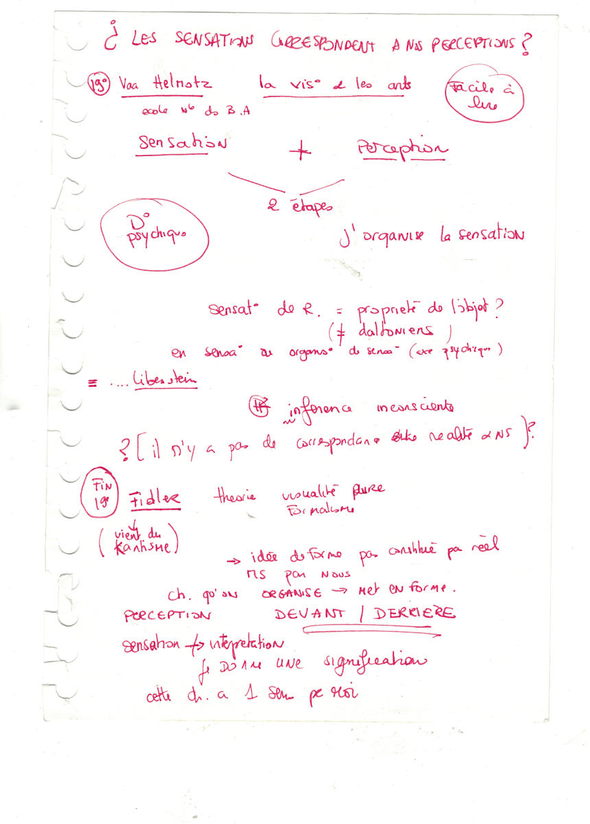 notes sensations/ perceptions by KerenOr, Image 1.
