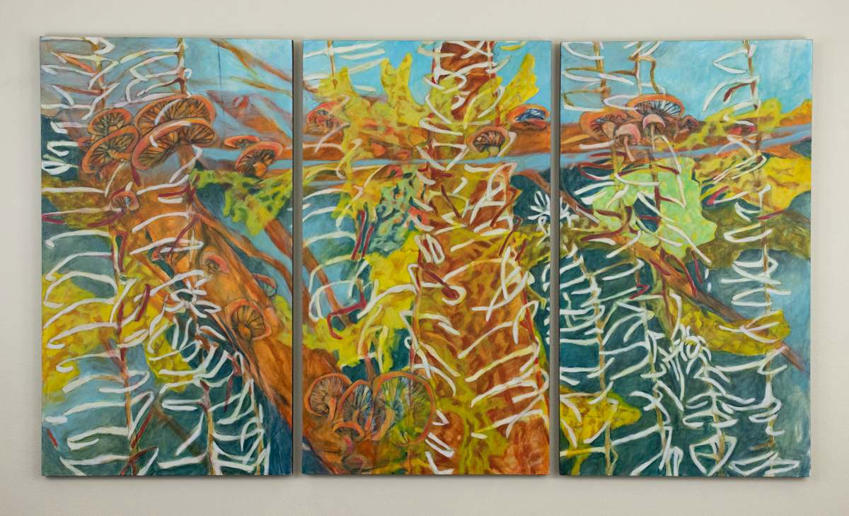 Stepping into the Tangle by Darwin Nordin  Image: Triptych