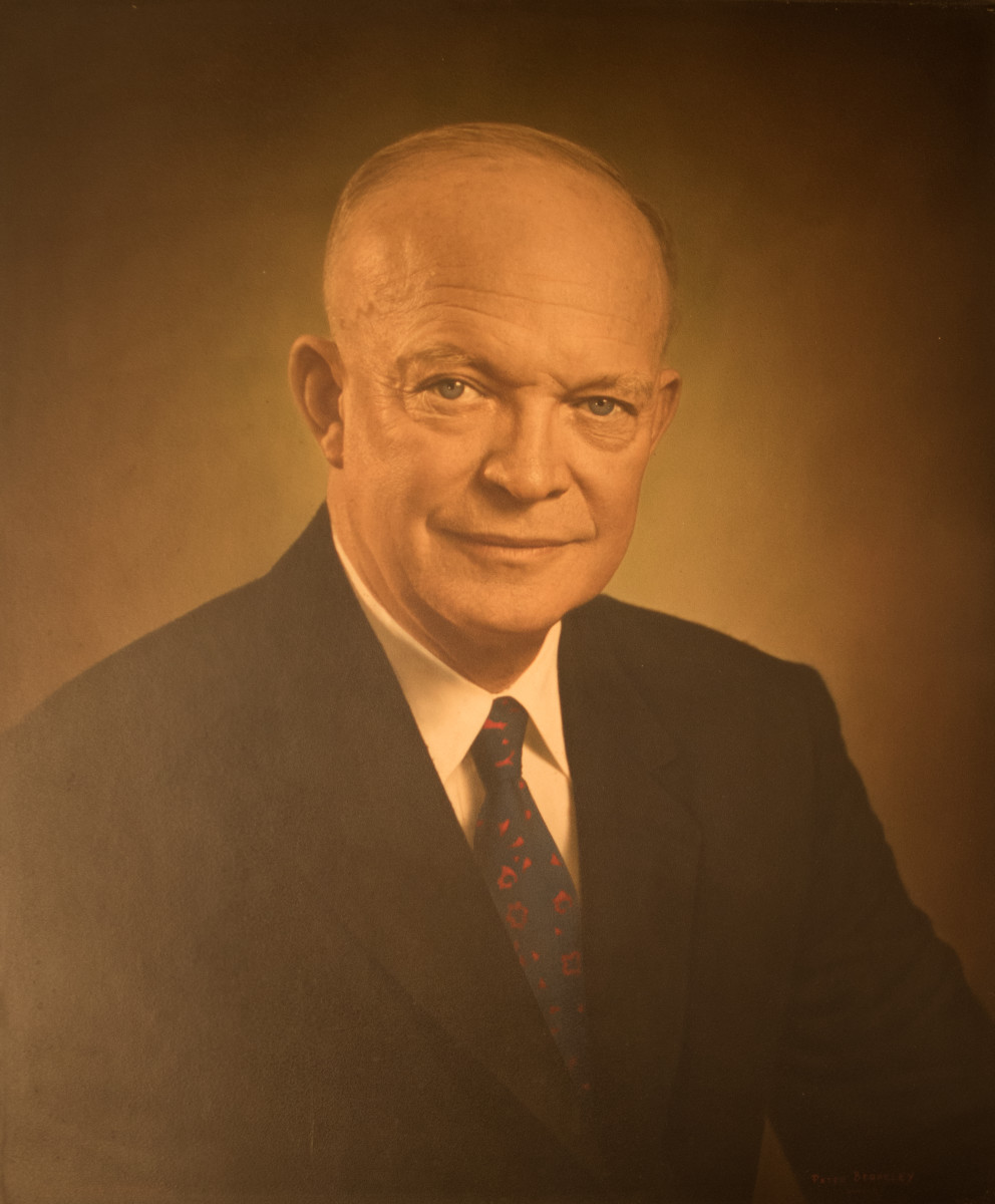 Dwight D. Eisenhower Presidential Portrait by Lainson Studio 