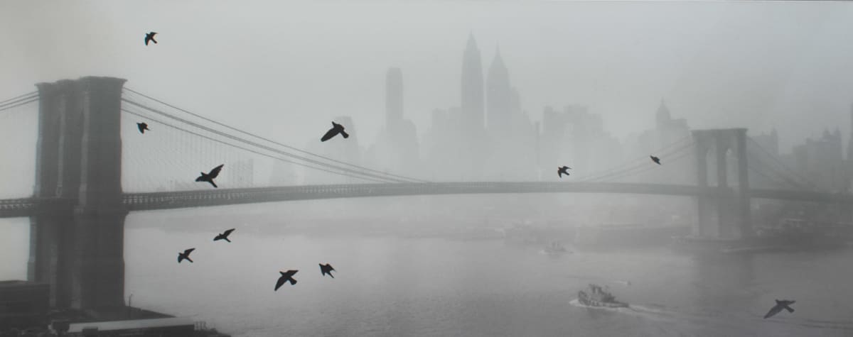 Misty New York by Wellington Lee 