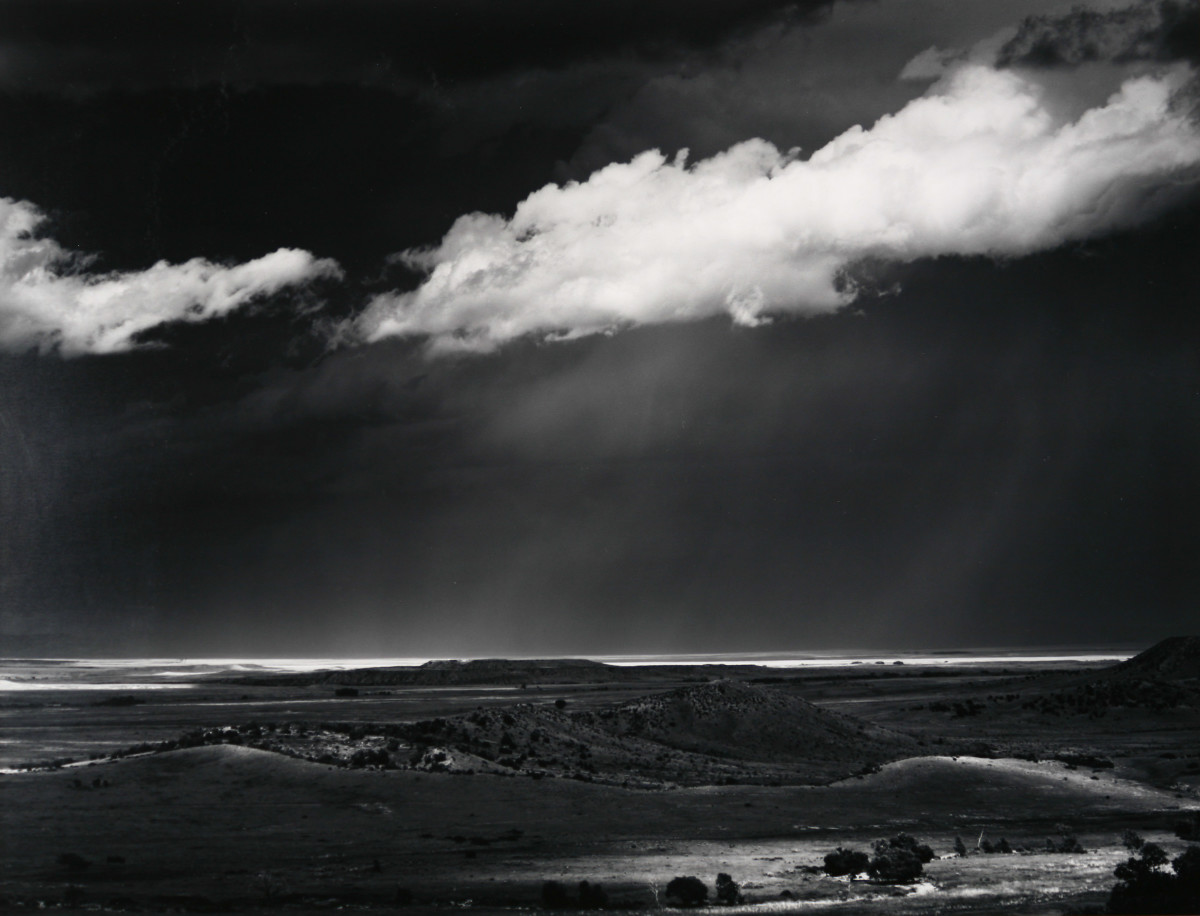 View East to the Great Plains From Cimarron, N.M. by Ansel Adams 