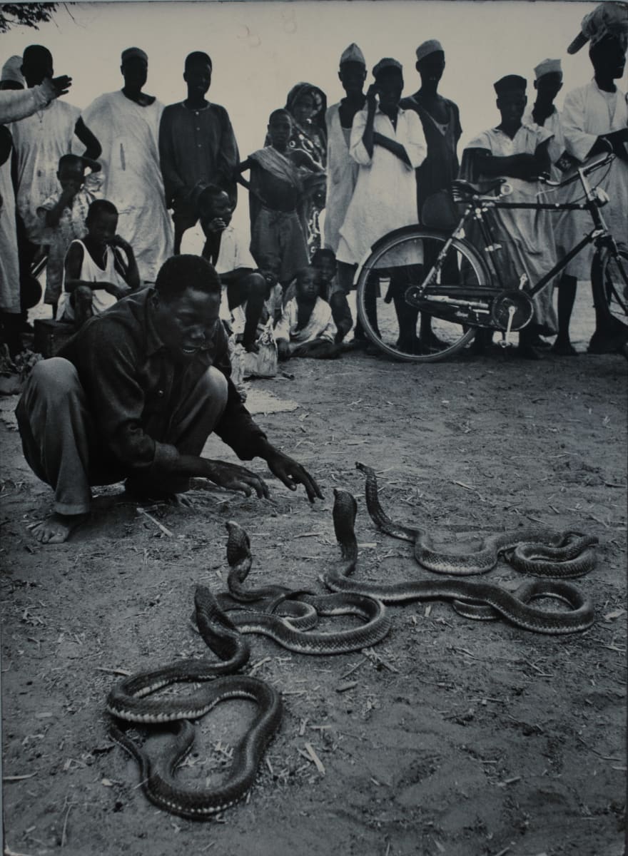 Snake Charmer in Nigeria by Ken Heyman 