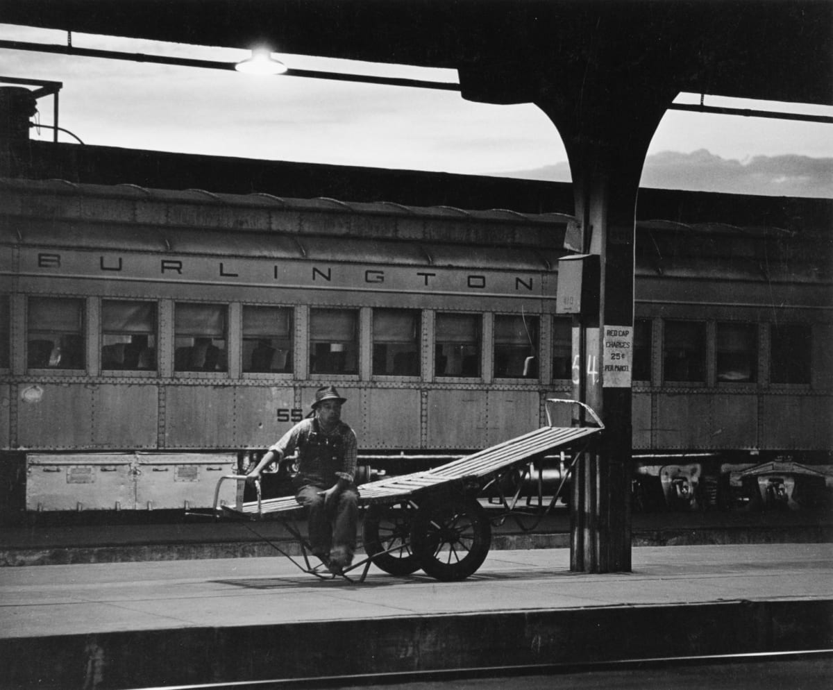 Platform at Union Station by Bill Holcomb 