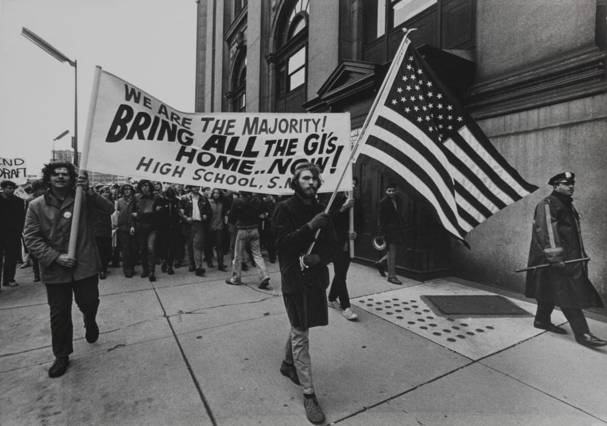 Peace Demonstration N.Y. City by Horst Schafer 