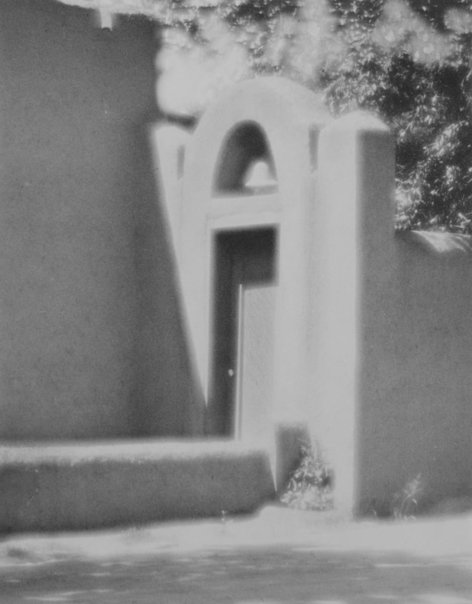 Patio Gate, Taos by R. Ewing Stiffler 