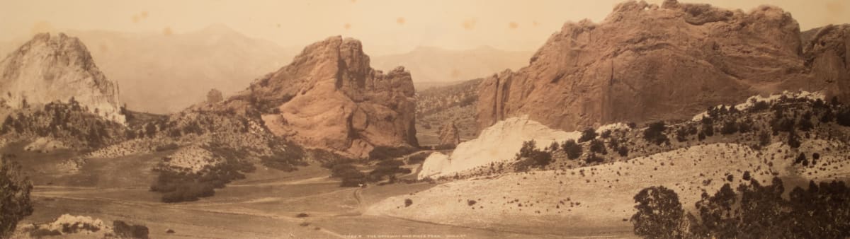 The Gateway and Pike's Peak by William H. Jackson, Image 1.