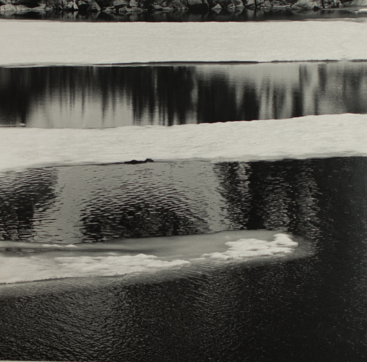 Lake Isabelle- Spring by Carl Brandauer 