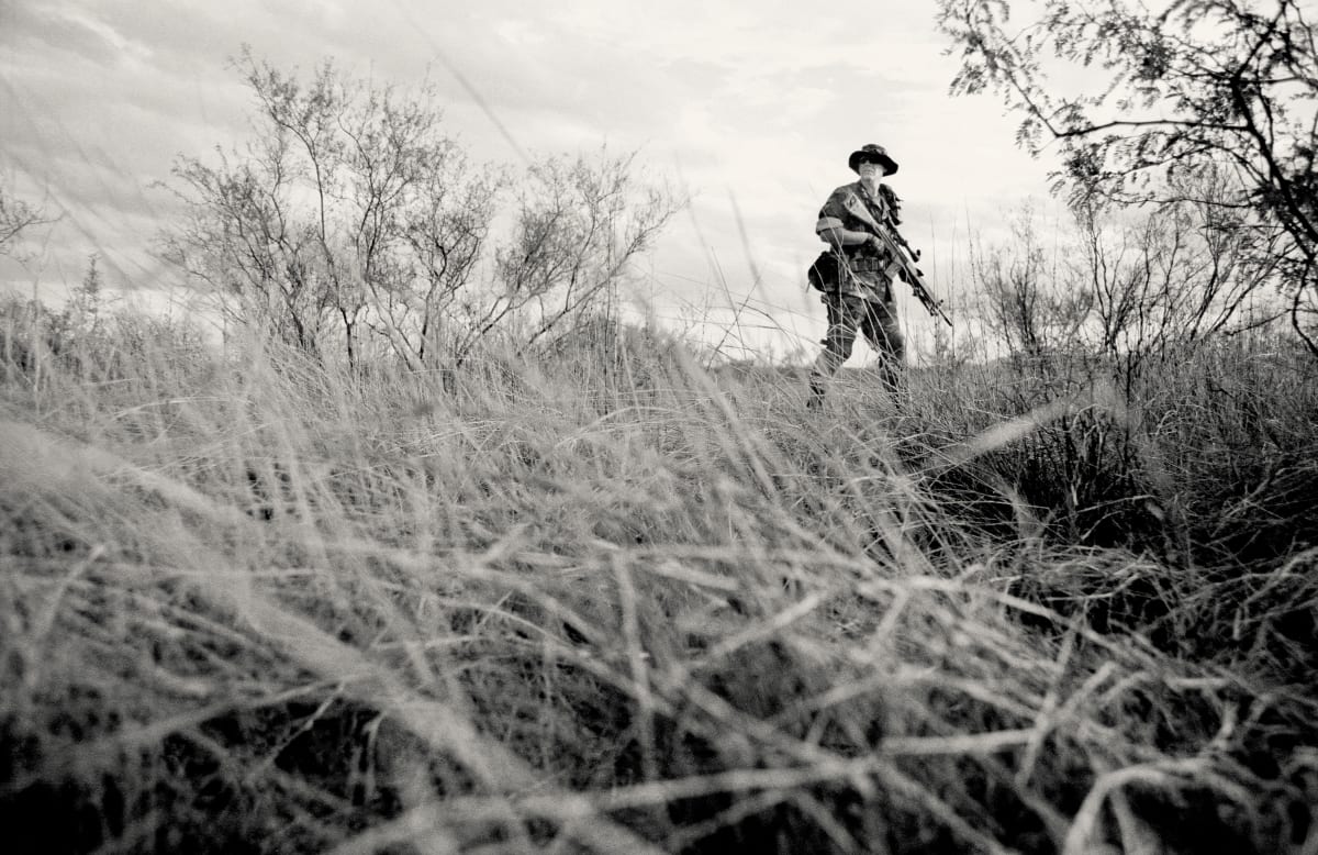 Cochise County, Arizona. From the series, Desert Vigilantes by Mike Kane 