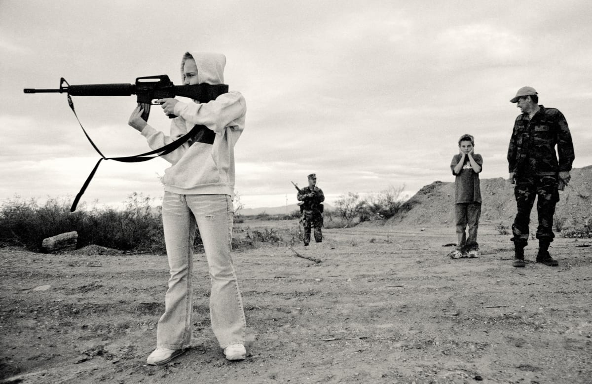 Cochise County, Arizona, from the series, Desert Vigilantes by Mike Kane 