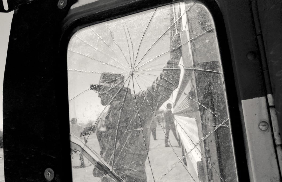 Sasabe, Mexico, from the series, Desert Vigilantes by Mike Kane 