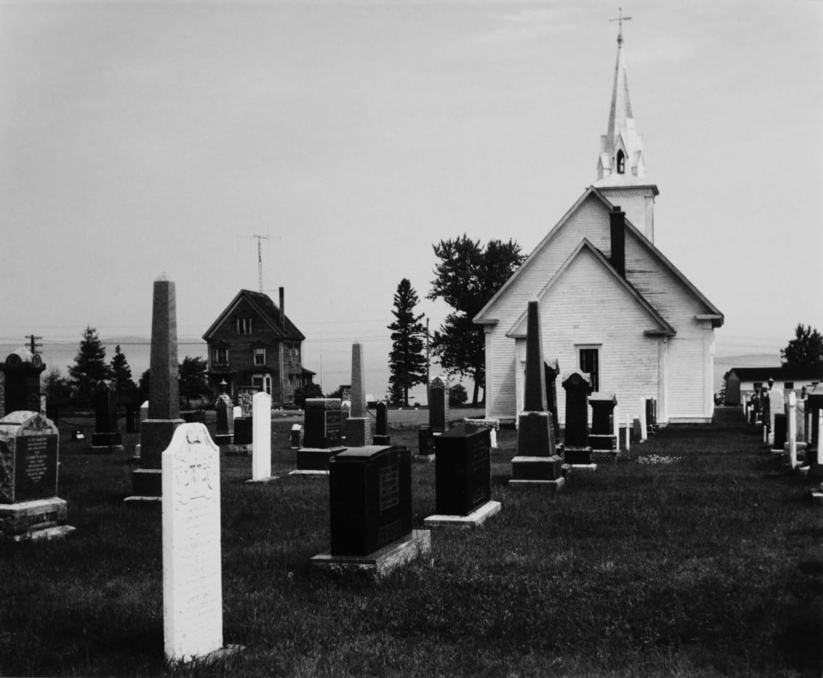 Gaspe Cemetery by Ira Current 