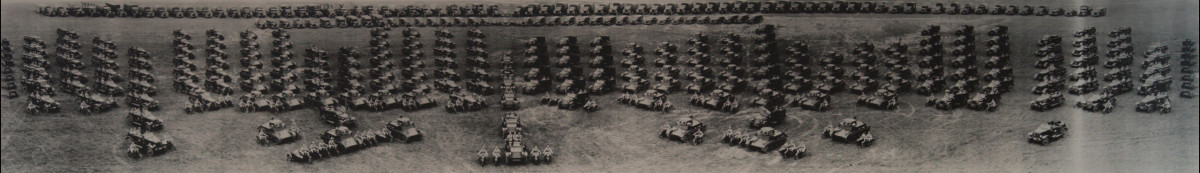 7th Cavalry Brigade Mechanized, Fort Knox, KY., July 1st, 1938, Major General Daniel Van Voorhis, Commanding by Eugene Goldbeck 
