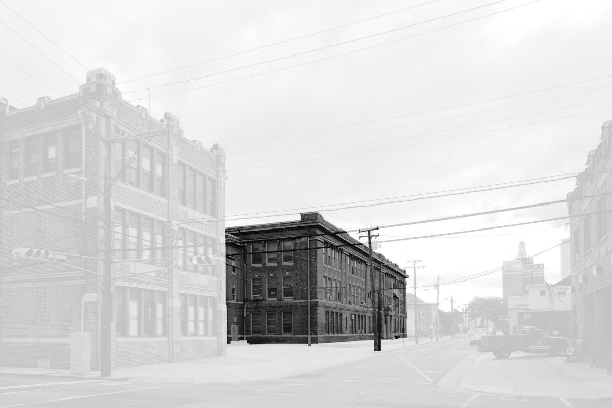 Indiana Avenue School, Atlantic City, New Jersey by Wendel  White 